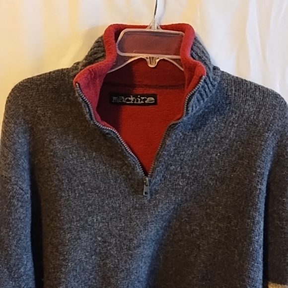 Machine wool sweater - Picture 3 of 7